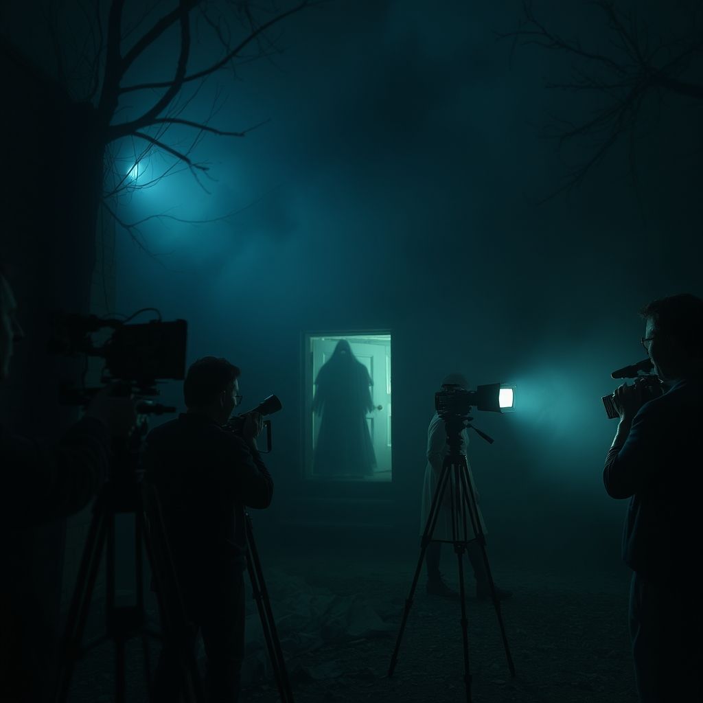 การถ่ายทำฉากหลอนใน 'ญินตามติด'